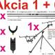 AKCIA Kaprov prty + tripod + signaliztory +rohatinky