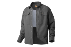 Košeľa s dlhým rukávom Ezmar mid weight soft šedá Košeľa s dlhým rukávom Ezmar mid weight soft šedá