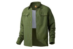 Košeľa s dlhým rukávom Ezmar mid weight soft zelená Košeľa s dlhým rukávom Ezmar mid weight soft zelená